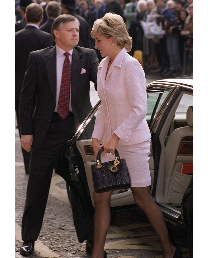 How Princess Diana had two handbags named after her
