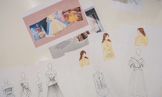 Selangor's Princess Zatashah, Celest Thoi and Izrin Ismail on creating Disney Princess-inspired couture for charity (фото 12)